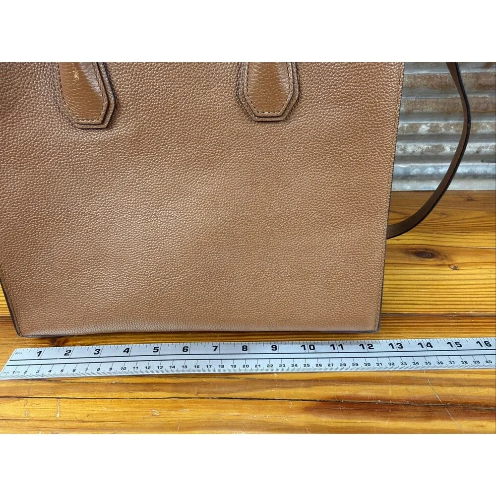 Michael Kors Mercer Large Leather Tote Bag in Acorn Pristine! Used 1 Time